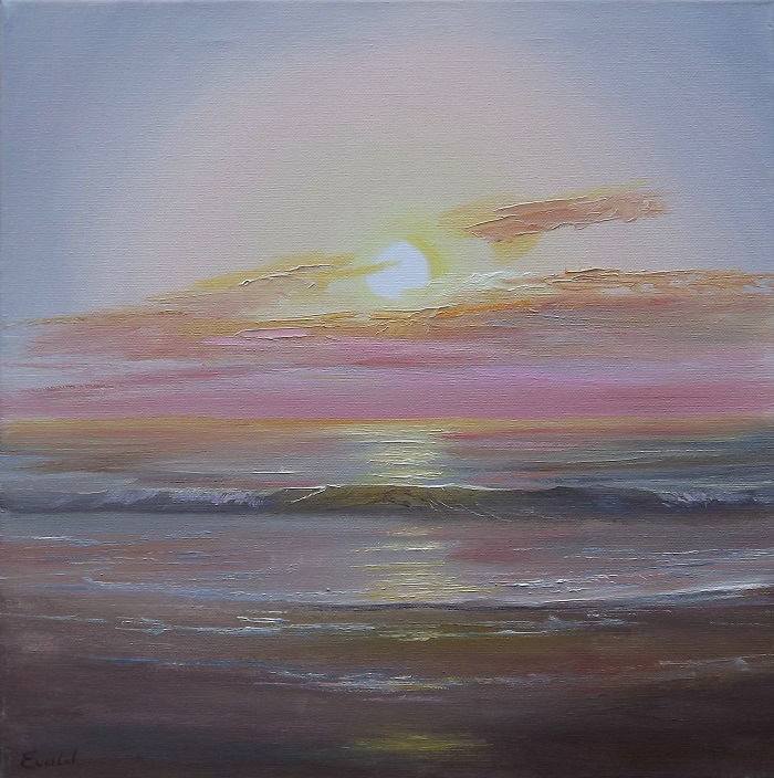 Sea at Sunset **SOLD**